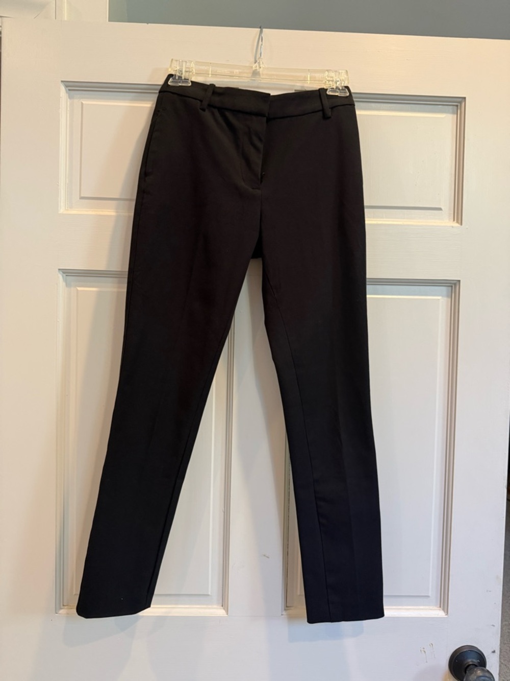 1. State Black Straight Leg Dress Pants